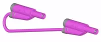 12A Silicone 4mm Stacking shrouded banana plug lead